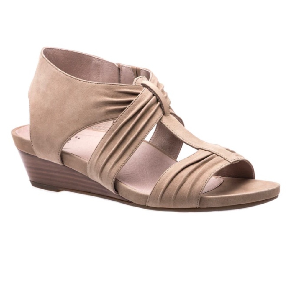 Abeo Ilyssa Metatarsal Taupe Orthotic Comfort Sandal 9 Narrow